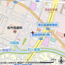 昭和町コープＭＹＮ周辺の地図