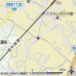 大阪府泉佐野市鶴原2803-4周辺の地図