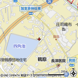 大阪府泉佐野市鶴原1866周辺の地図