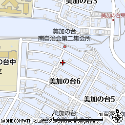 大阪府河内長野市美加の台6丁目20-1周辺の地図