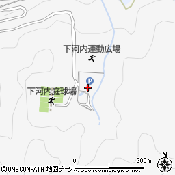 広島市下河内庭球場周辺の地図