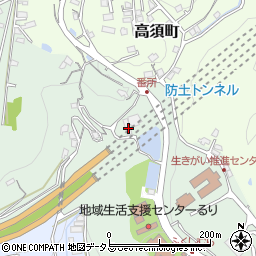 広島県尾道市久保町85周辺の地図