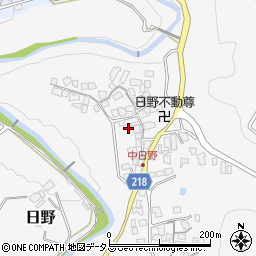 大阪府河内長野市日野408周辺の地図