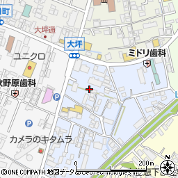 広島県東広島市西条大坪町7-26周辺の地図