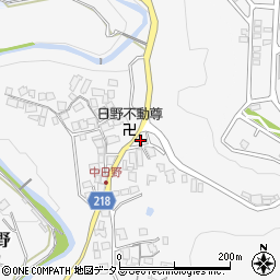 大阪府河内長野市日野366周辺の地図