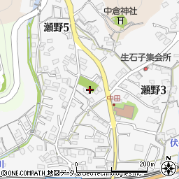 広島県広島市安芸区瀬野周辺の地図