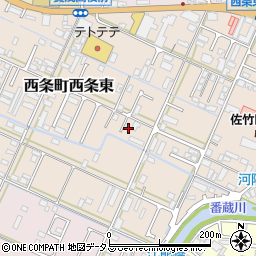 広島県東広島市西条町西条東1002周辺の地図