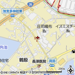 大阪府泉佐野市鶴原1314周辺の地図