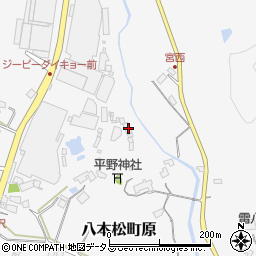 広島県東広島市八本松町原2758周辺の地図