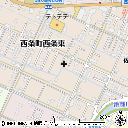 広島県東広島市西条町西条東1003周辺の地図
