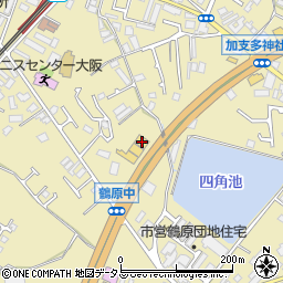大阪府泉佐野市鶴原1739周辺の地図