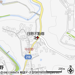 大阪府河内長野市日野1375周辺の地図