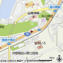 吉賀大眉記念館前周辺の地図