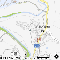 大阪府河内長野市日野444周辺の地図