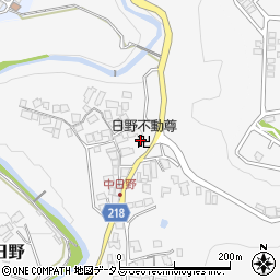 大阪府河内長野市日野422周辺の地図