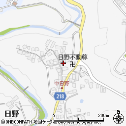 大阪府河内長野市日野420周辺の地図
