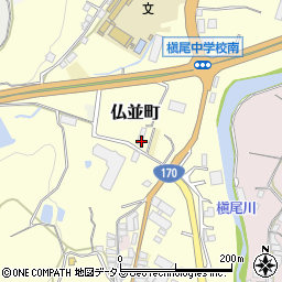 大阪府和泉市仏並町272周辺の地図