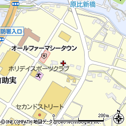 広島県東広島市西条町助実1185周辺の地図