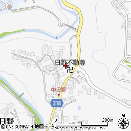 大阪府河内長野市日野421周辺の地図