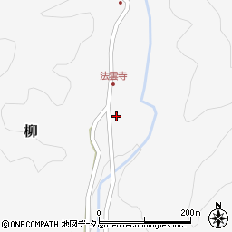 奈良県吉野郡吉野町柳693周辺の地図