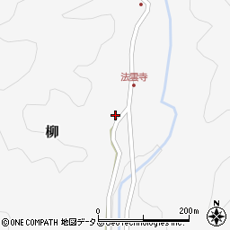 奈良県吉野郡吉野町柳688周辺の地図