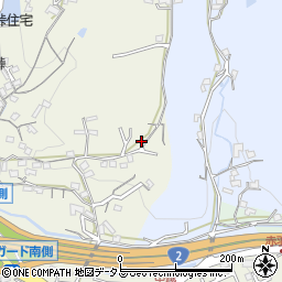 広島県尾道市栗原町7342周辺の地図