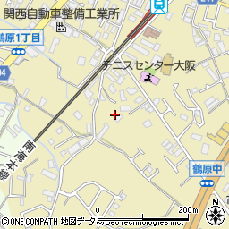 大阪府泉佐野市鶴原1669周辺の地図