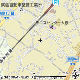 大阪府泉佐野市鶴原1669周辺の地図