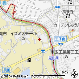 大阪府泉佐野市鶴原1279周辺の地図