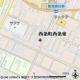 広島県東広島市西条町西条東849周辺の地図