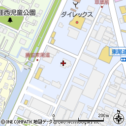 尾道市農協　東尾道営農センター周辺の地図