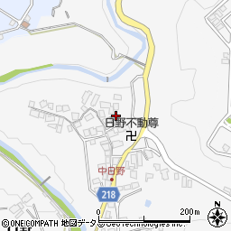 大阪府河内長野市日野427周辺の地図