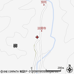 奈良県吉野郡吉野町柳686周辺の地図