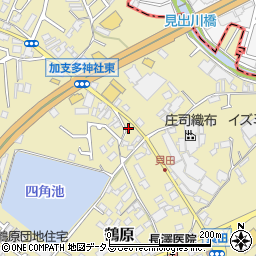 大阪府泉佐野市鶴原1882周辺の地図