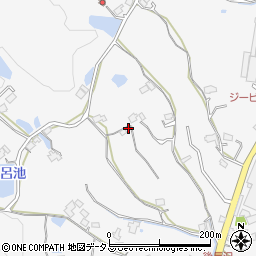 広島県東広島市八本松町原2518周辺の地図