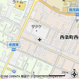 広島県東広島市西条町西条東845周辺の地図