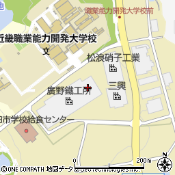 大阪府岸和田市岸の丘町周辺の地図