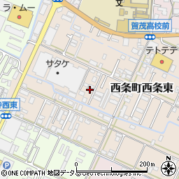 広島県東広島市西条町西条東847周辺の地図