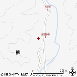 奈良県吉野郡吉野町柳684周辺の地図