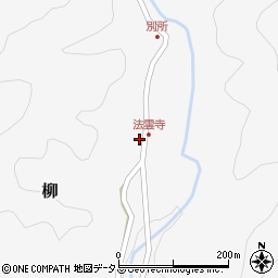 奈良県吉野郡吉野町柳685周辺の地図