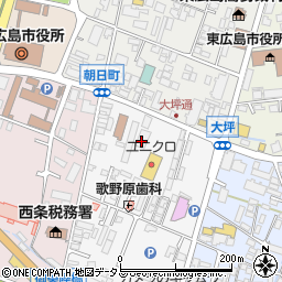 快活ＣＬＵＢ　東広島西条２号店周辺の地図