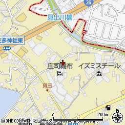 大阪府泉佐野市鶴原1309周辺の地図