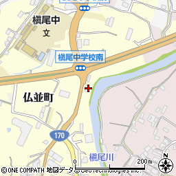大阪府和泉市仏並町126周辺の地図
