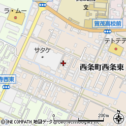 広島県東広島市西条町西条東846周辺の地図