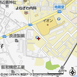 イオン貝塚店平面駐車場Ｄ周辺の地図
