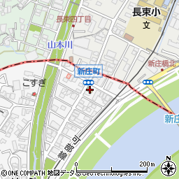 セブンイレブン広島新庄店周辺の地図