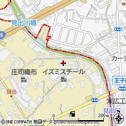 大阪府泉佐野市鶴原1289-1周辺の地図