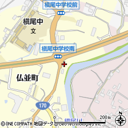 大阪府和泉市仏並町128周辺の地図