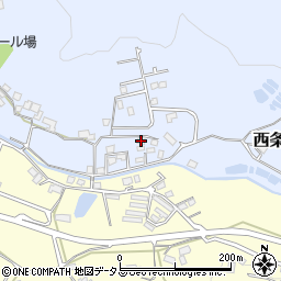 広島県東広島市西条町土与丸1315周辺の地図