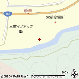 櫛田川周辺の地図
